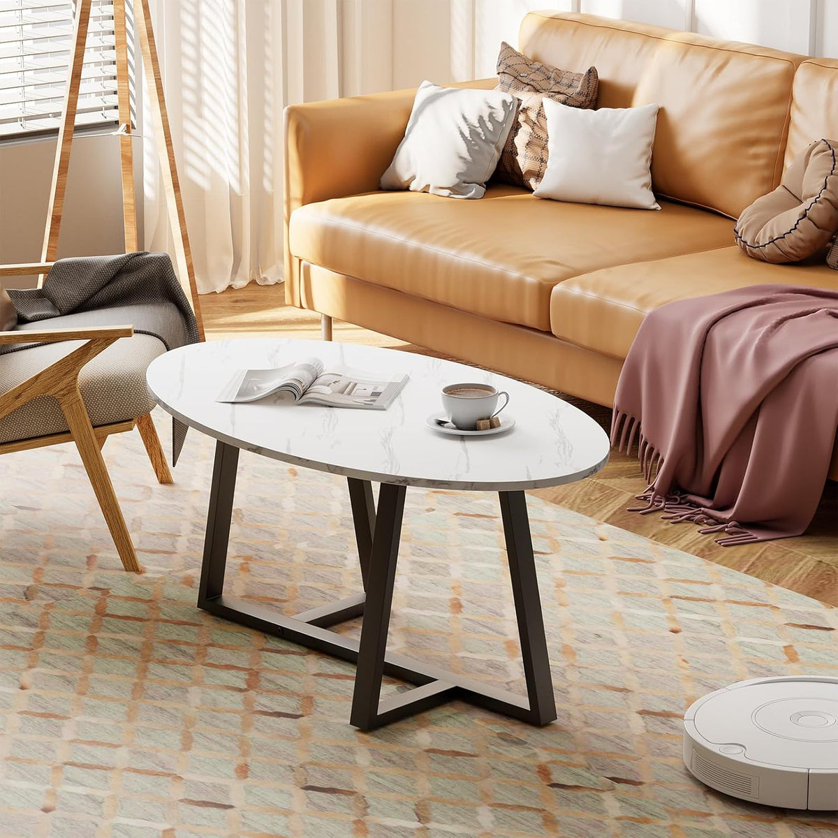 Modern Metal Coffee Table
