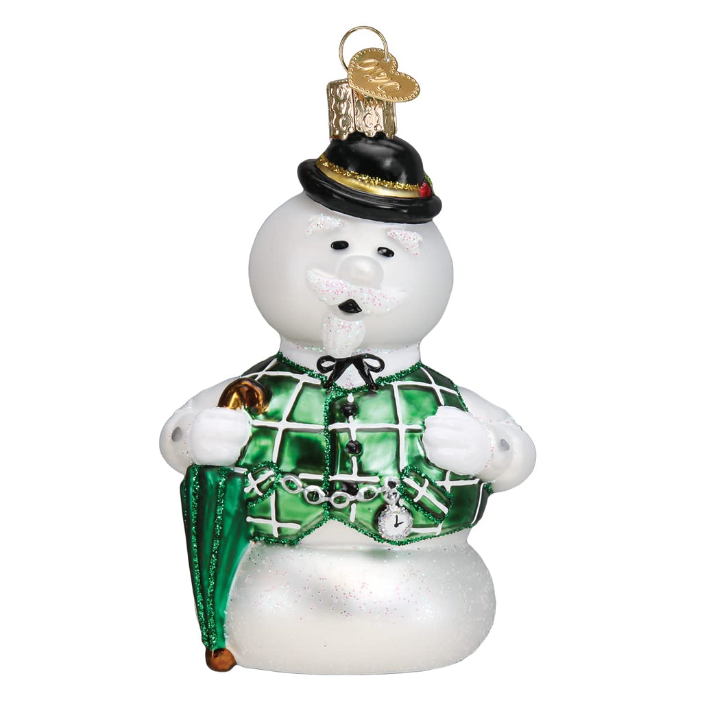 Old World Christmas Rudolph and Clarice Glass Blown Ornament for Christmas Tree, Handcrafted Holiday Decoration, Rudolph Collection