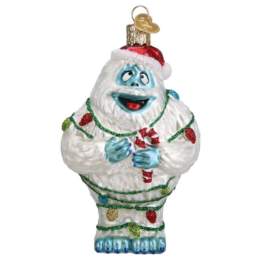 Old World Christmas Rudolph and Clarice Glass Blown Ornament for Christmas Tree, Handcrafted Holiday Decoration, Rudolph Collection