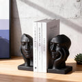 Unique Bookends for Shelves,Philosopher Book Ends Thinker Statue, Heavy Duty Book Shelves Decor, Modern Creative Office Company Bookends Ornament Decorations